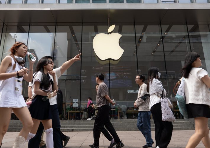 Apple’s iPhone shipments to China surged in April. Jim Cramer says there’s more to the story