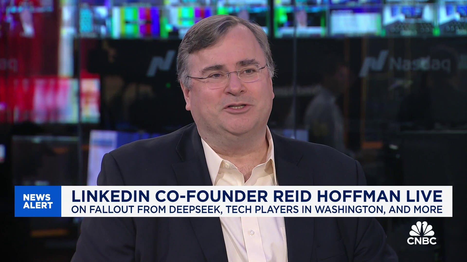 LinkedIn co-founder Reid Hoffman: DeepSeek AI proves this is now a 'game-on competition' with China