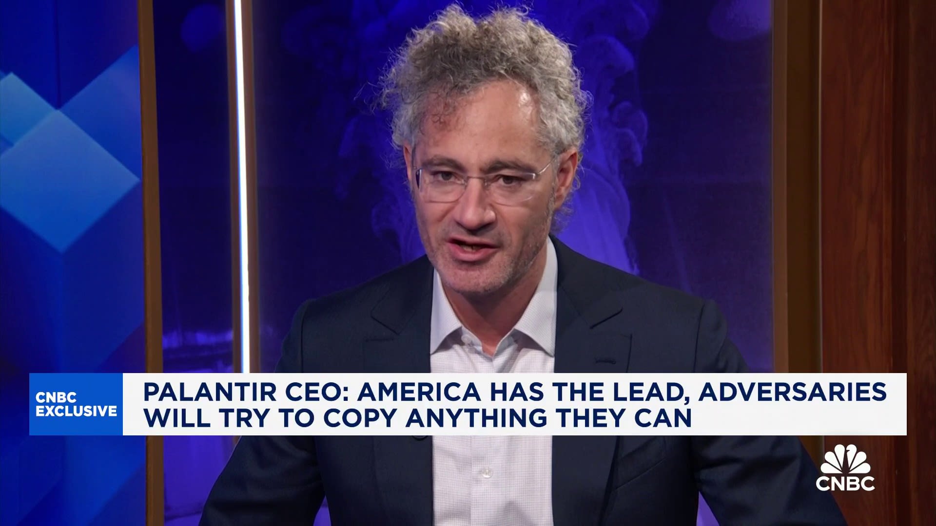 Watch CNBC's full interview with Palantir CEO Alex Karp