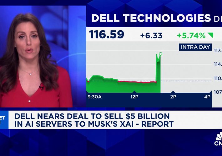 Dell forecasts $15 billion of AI server sales this year